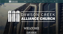Desktop Screenshot of dawsoncreekalliance.ca