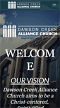 Mobile Screenshot of dawsoncreekalliance.ca